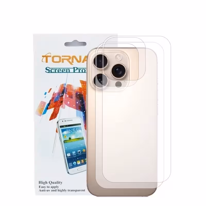 برچسب پوششی گوشی مدل تورنادو مناسب برای موبایل اپل iPhone 16 Pro بسته 2 عددی