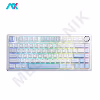 کیبورد گیمینگ تمام مکانیکال آئولا مدل F75 SEA SALT BLUE NIMBUS SWITCH