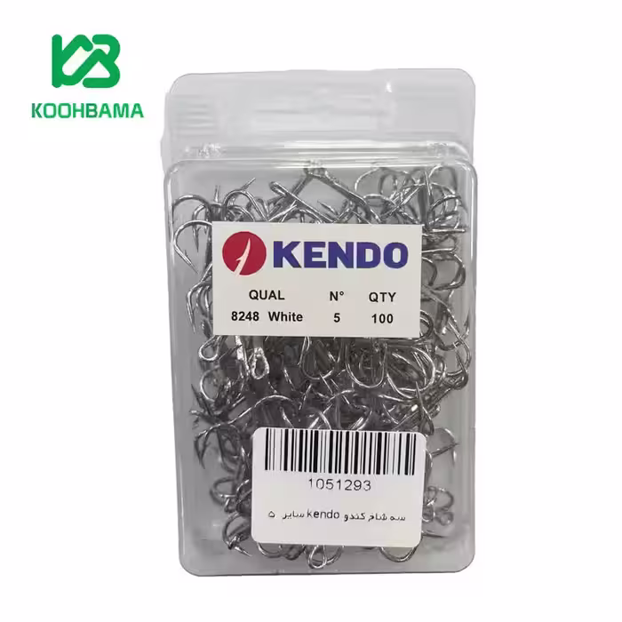 قلاب سه شاخ کندو Kendo سایز 5