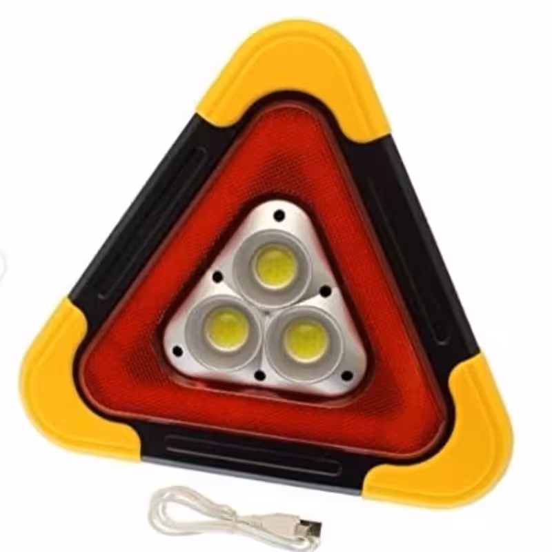 چراغ خطر شارژی مدل Hurry Bolt HB-7709