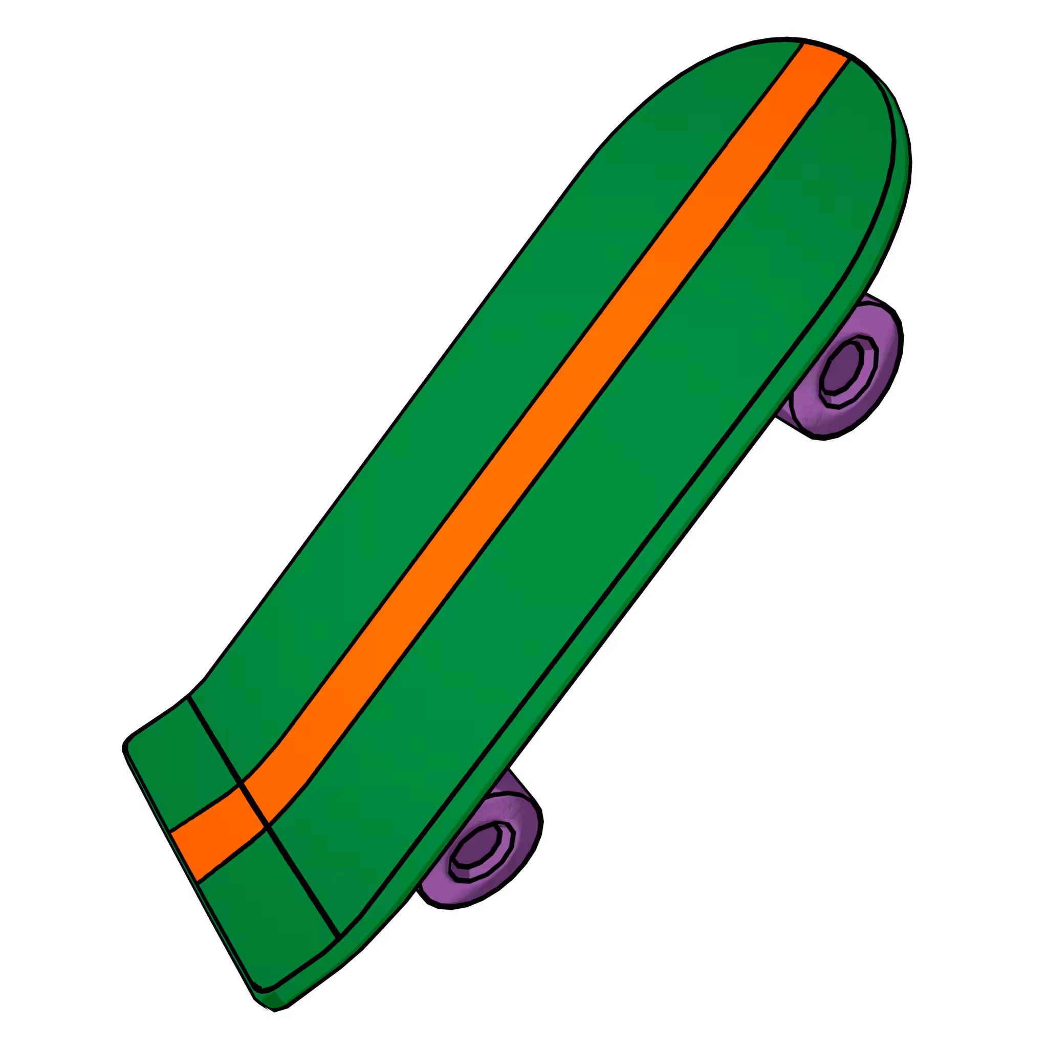 Bart’s Skateboard