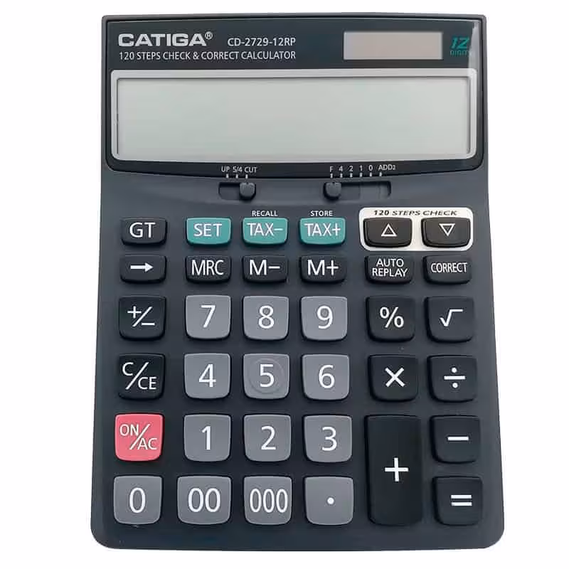 ماشین حساب کاتیگا Catiga CD-2729-12RP