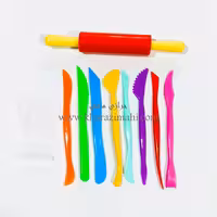 ابزار کار با خمیر مجسمه سازی پلاستیکی