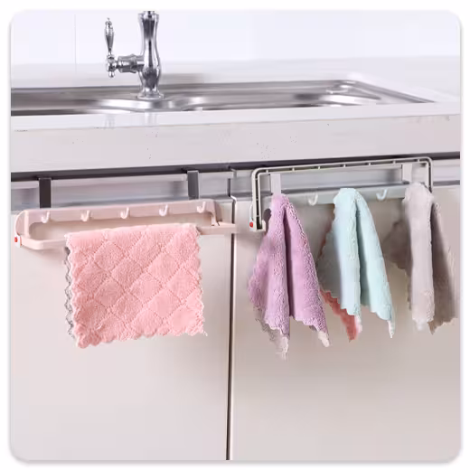 آویز حوله و دستمال کابینتی