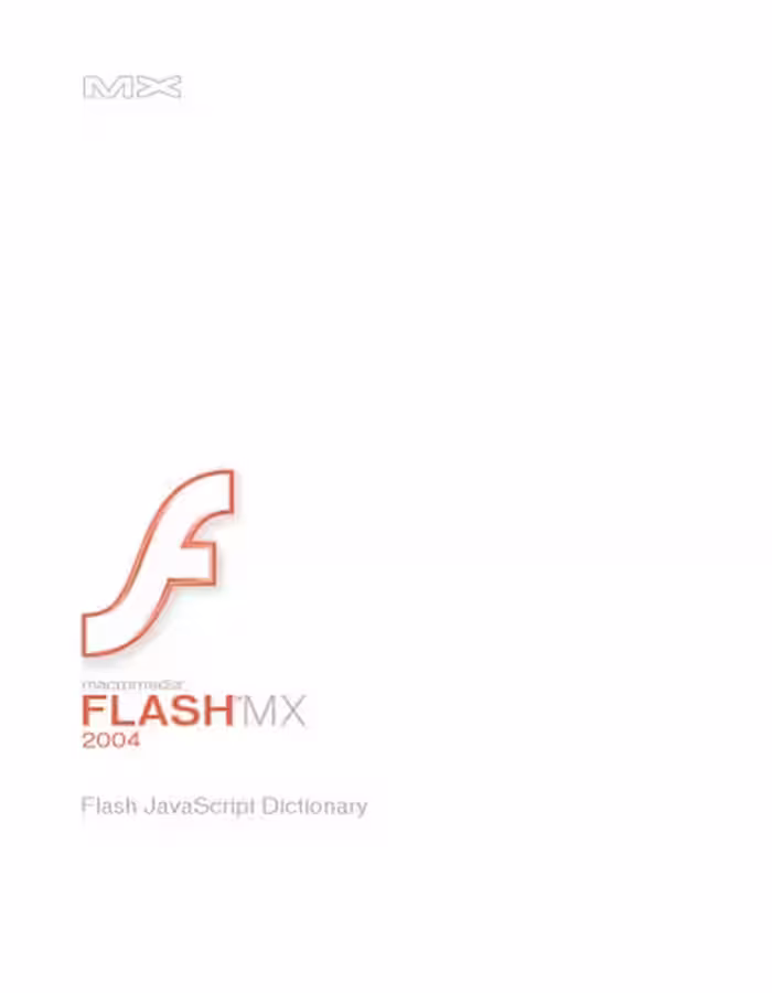 خرید و دانلود نسخه کامل کتاب Macromedia - Macromedia Flash MX 2004, Flash JavaScript Dictionary