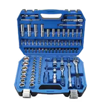 جعبه بکس 1/4 و 1/2 اینچ 94 پارچه کروم مات و کیف BMC نووا مدل 6690