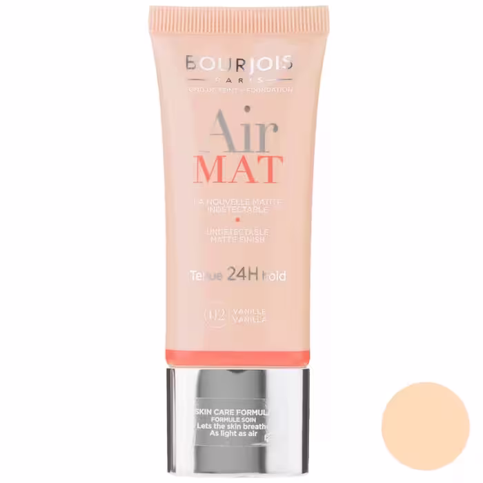 کرم پودر بورژ‌وآ مدل ایرمت – Air Mat حجم 30 میلی لیتر