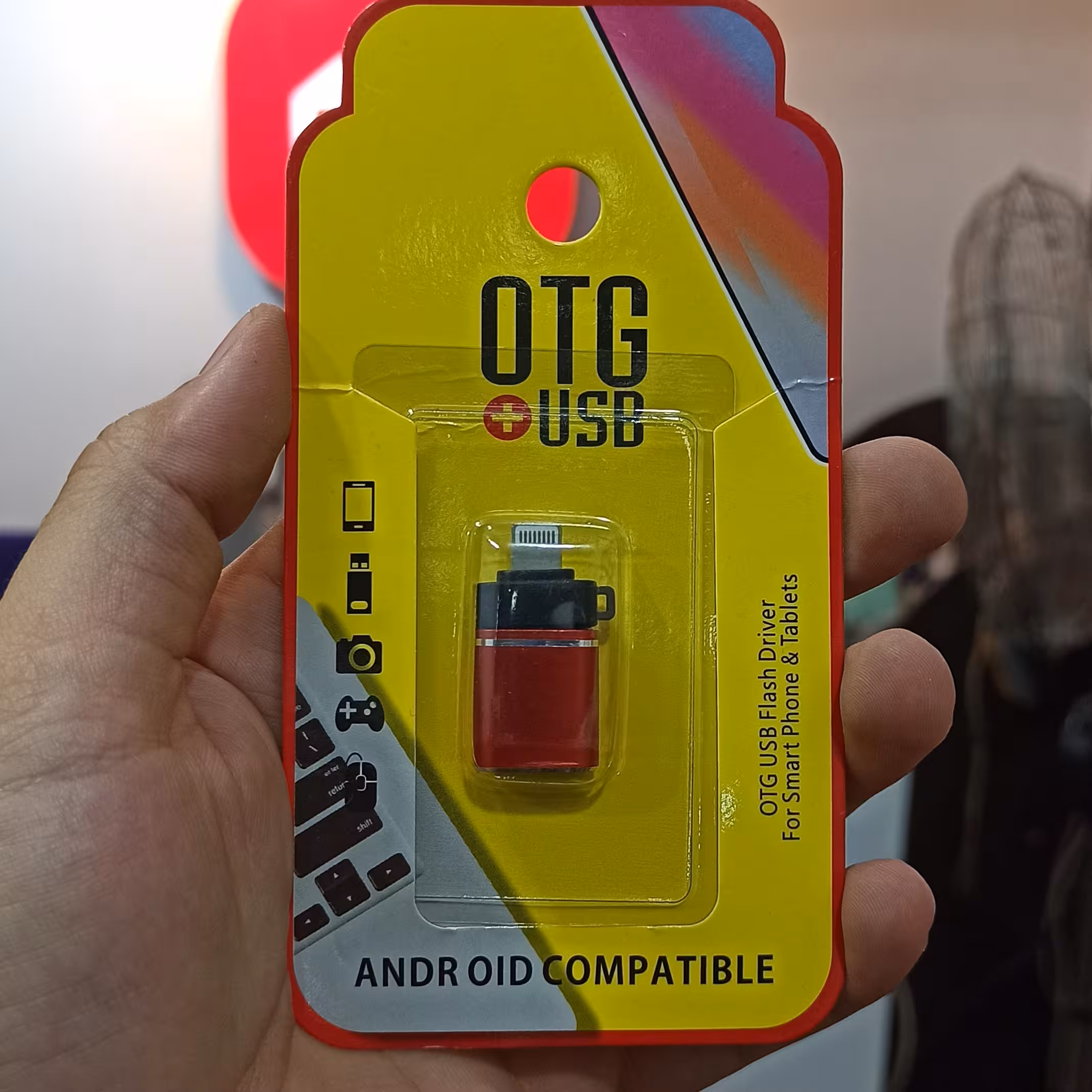 مبدل OTG تبدیل USB به لایتنینگ OTG IPHONE OT-86