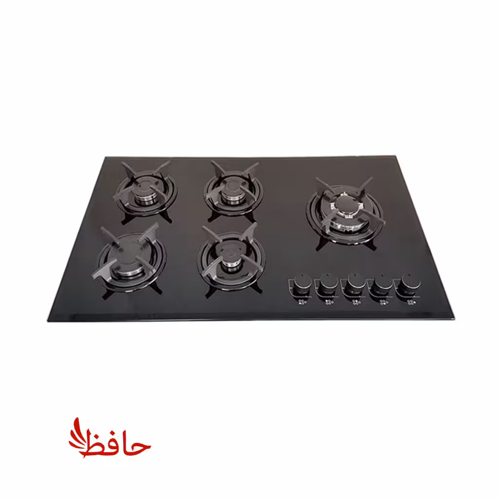 اجاق گاز صفحه ای شیشه ای پنج شعله دنپاسر مدل BT2