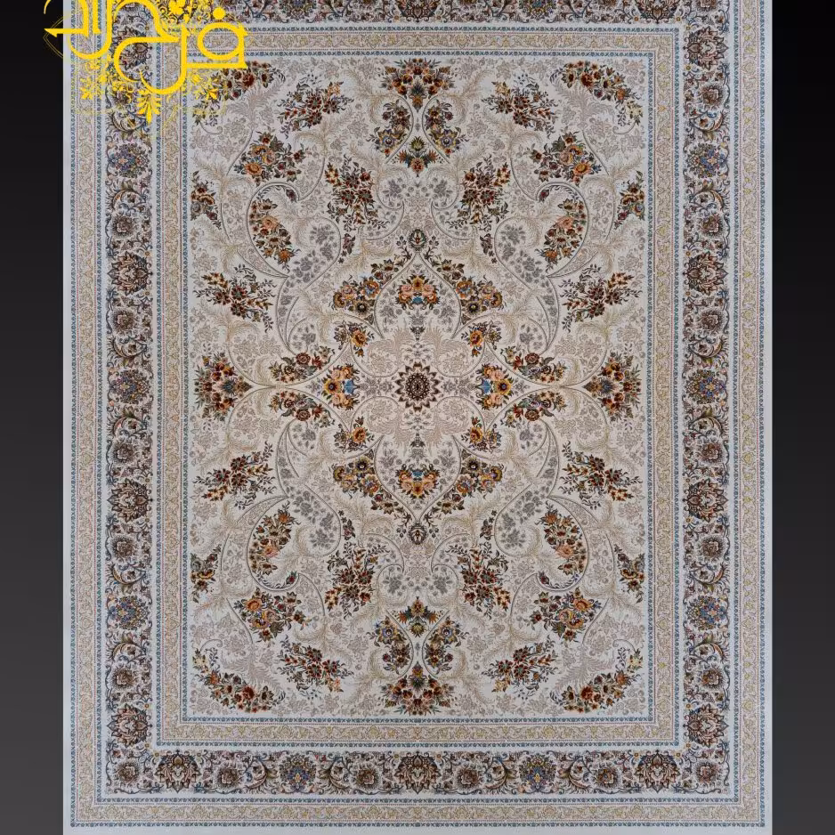 فرش 1200شانه ترکم 3600 طرح هانا