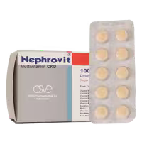 قرص مولتی ویتامین CKD نفروویت اسوه 100 عدد