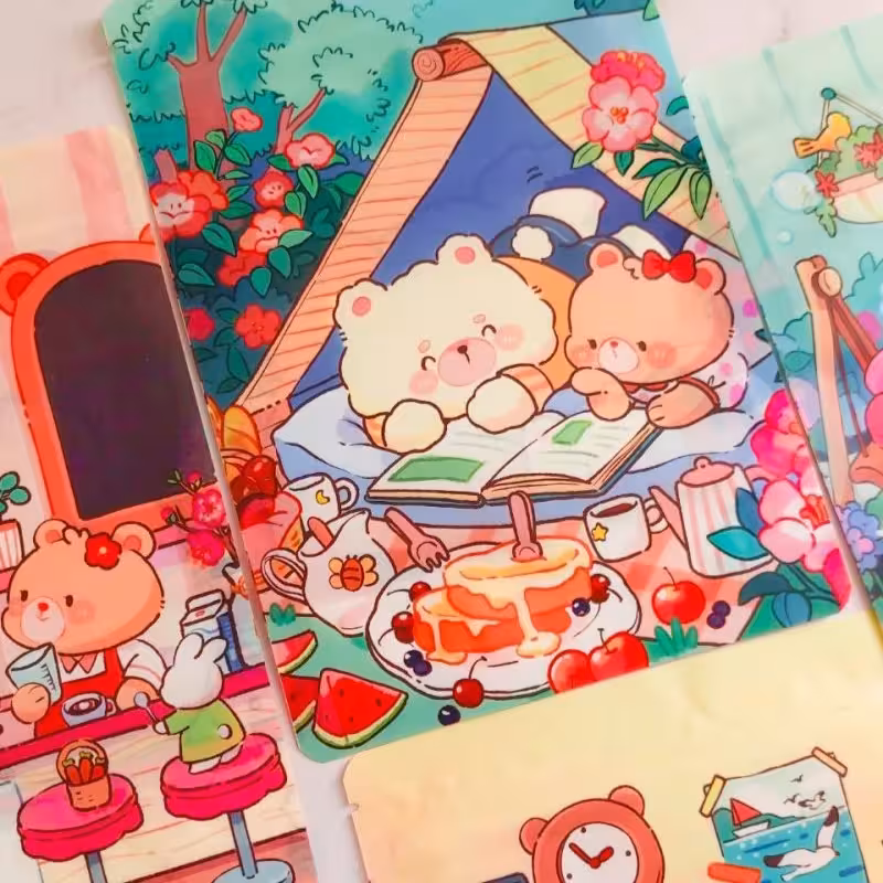 زیپ کیپ طرح تدی مهربان