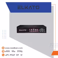 سوییچ PoE الکاتو با 4 پورت، مدل EL-1SBL042BP-65W