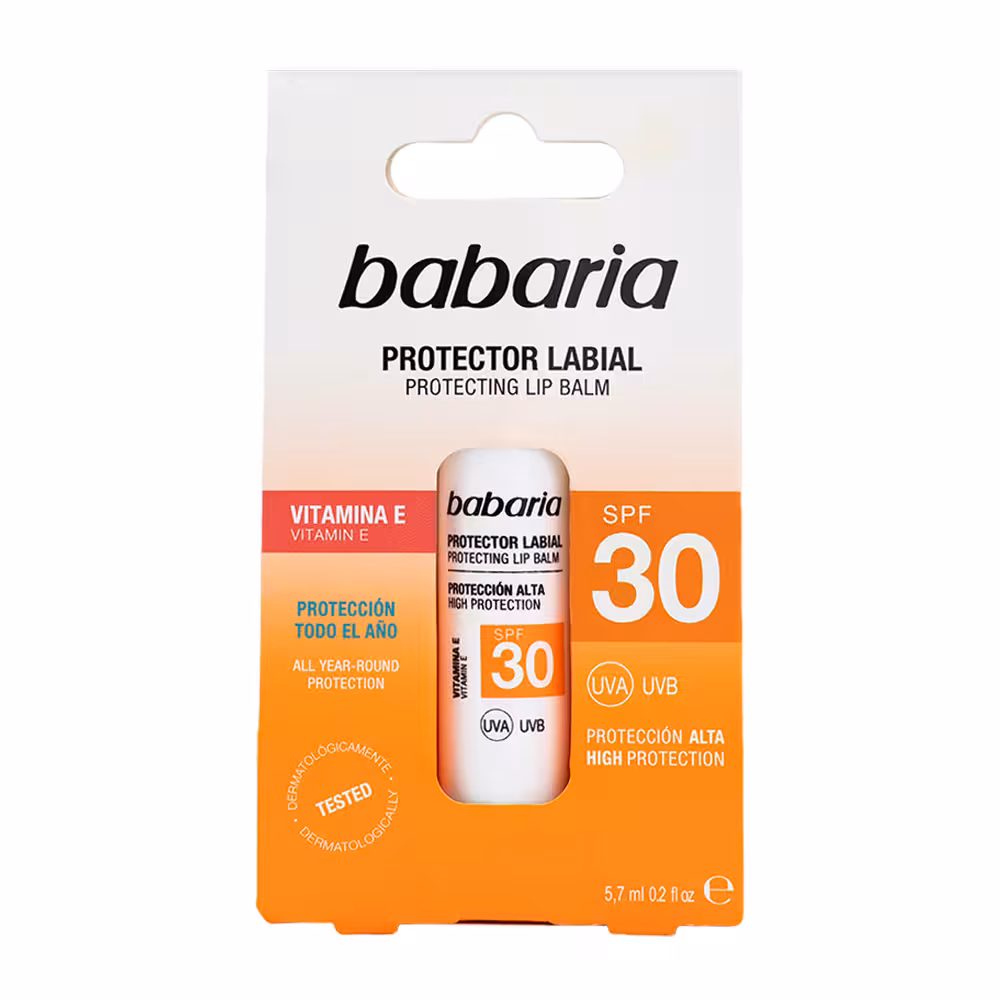 بالم لب حاوی ضد آفتاب باباریا با SPF30