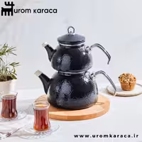 کتری قوری کاراجا kristal مشکی