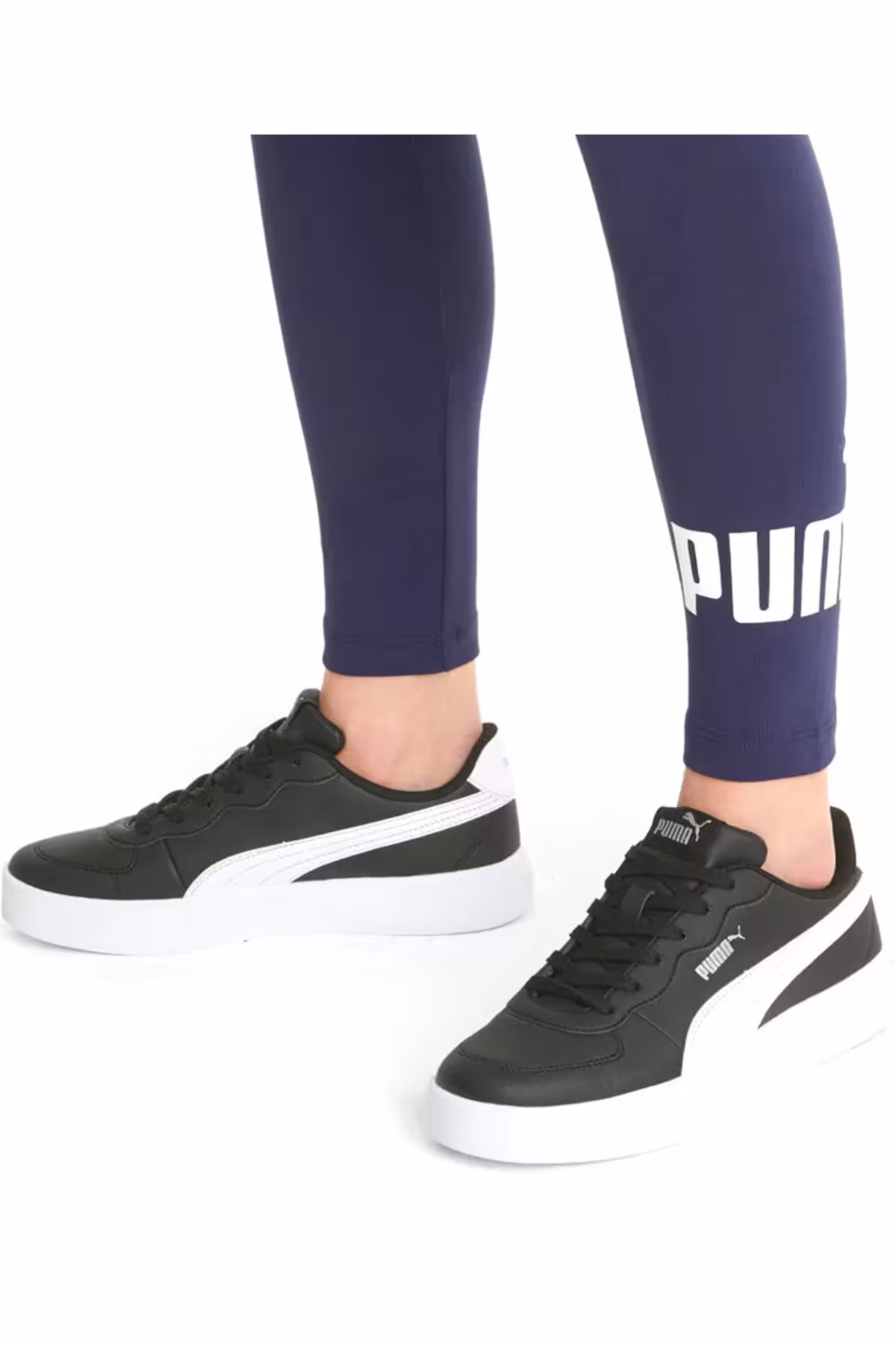 اسنیکر مشکی زنانه روزانه قالب راحت کفش ورزشی سیاه Puma