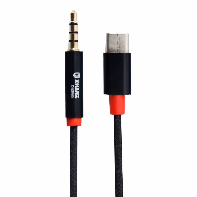 کابل تبدیل USB-C به AUX مدل AT903 طول 1 متر