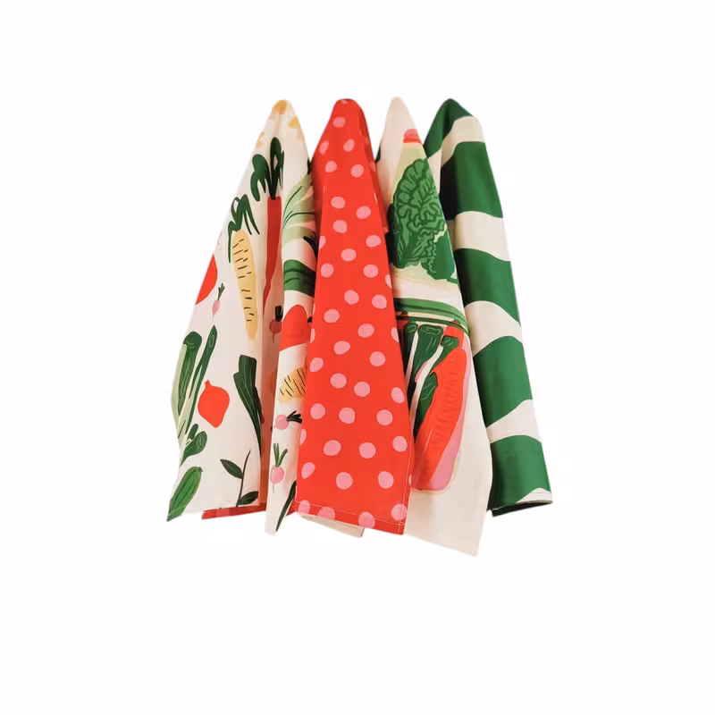 دستمال مدل چاشنی مجموعه چهار عددی | کالا مکس