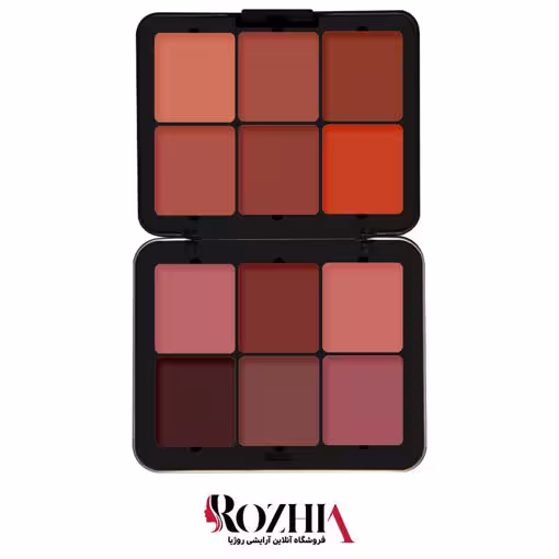 پالت 12 رنگ رژگونه کرمی فیوچر میکاپ Future Makeup
