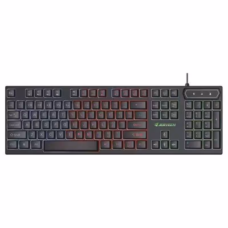 کیبورد باسیم گیمینگ جرتک مدل MAJOR K348 (رنگ مشکی)