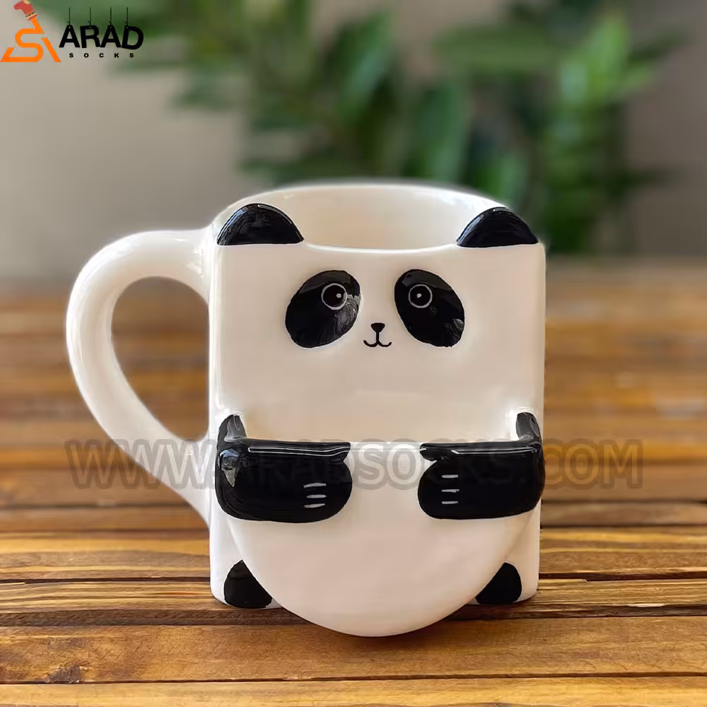 ماگ دستساز طرح پاندا