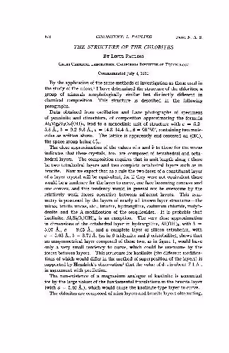 خرید و دانلود نسخه کامل کتاب The structure of the chlorites