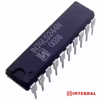 تراشه 74LS244N گیت بافر پکیج DIP مارک INTEGRAL