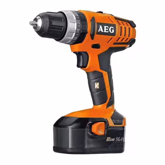 دریل پیچ گوشتی چکشی شارژی آاگ مدل BSB 14G2-Kit به همراه لوازم جانبی