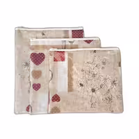 کیسه سبزی مدل زیپ دار کد 04 بسته 3 عددی | کالا مکس