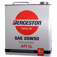 خرید روغن موتور برجستون مدل SL 20W50 حجم 4.5 لیتری | اتوموبی