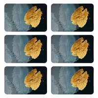 زیربشقابی طرح مدرن کد 8952 بسته 6 عددی | کالا مکس