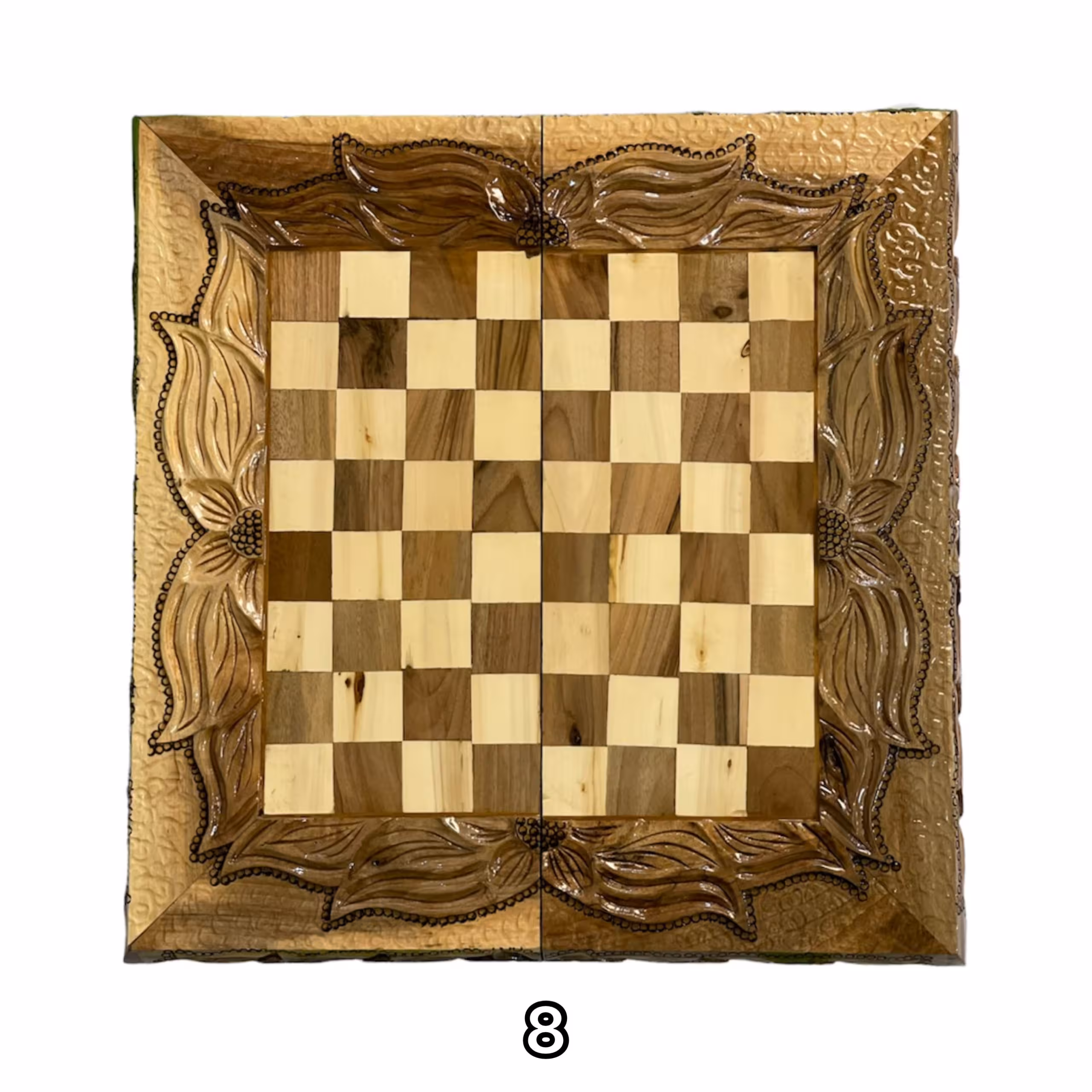 شطرنج مدل دور منبت طرح برگ کد 3222