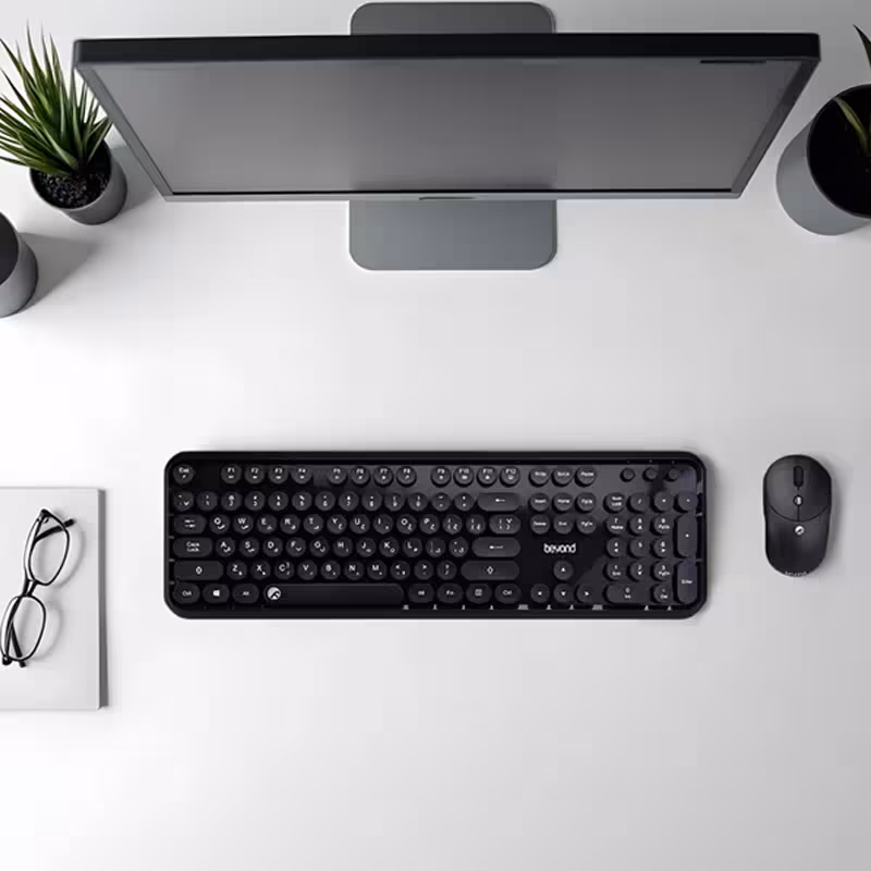 کیبورد و ماوس بی سیم بیاند مدل BMK-8101RF