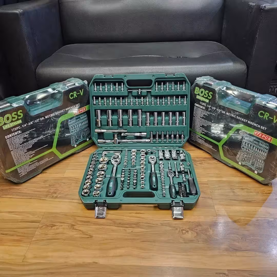 جعبه بکس 172 عددی باس مدل BS-172pcs