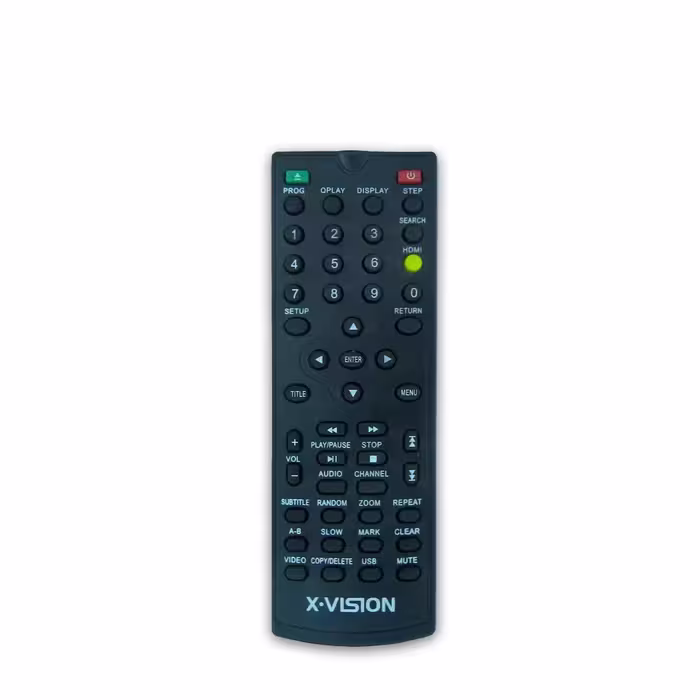 ریموت کنترل DVD ایکس ویژن کد 987