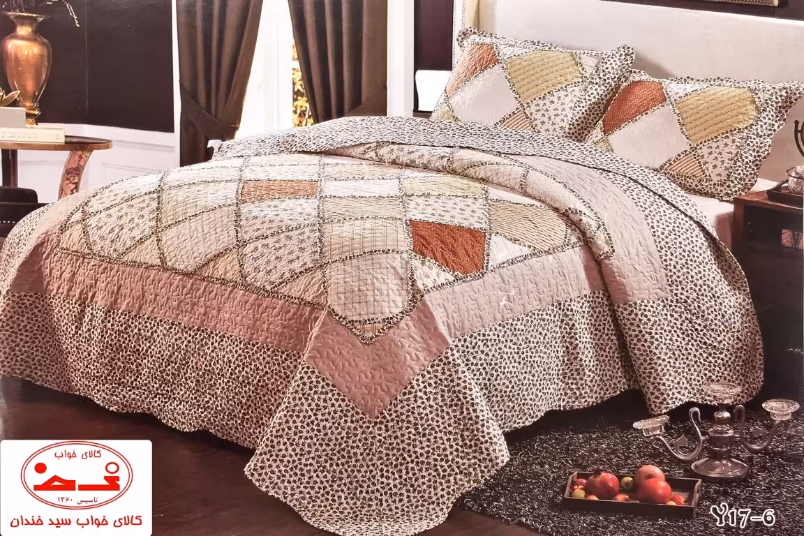 روتختی دونفره پنبه دوزی Y6