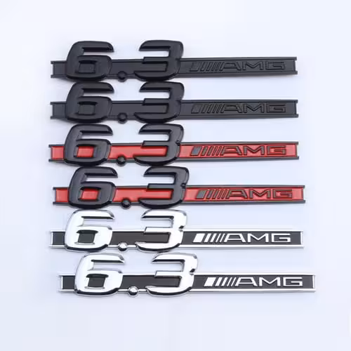 آرم بغل گلگیر AMG 63 مرسدس بنز