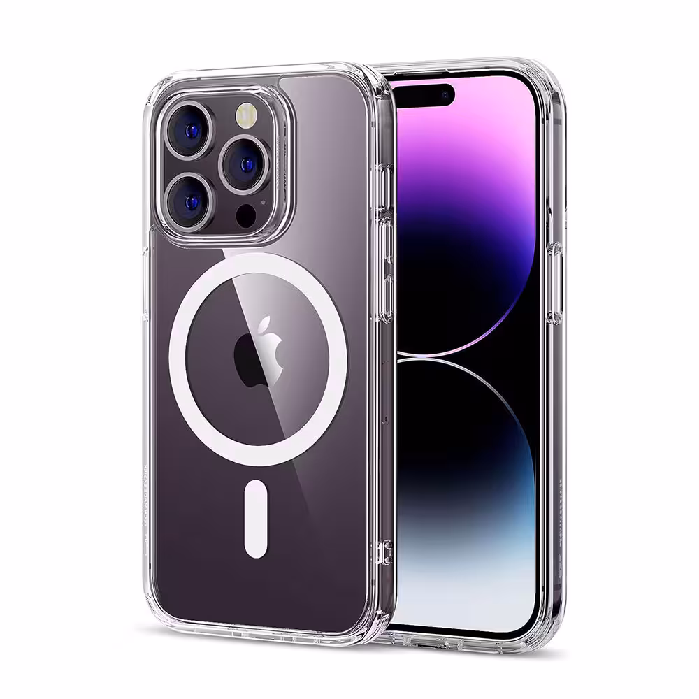 قاب آیفون 14 پرو برند ESR مدل ESR Classic Hybrid Case (HaloLock) IPHONE 14 Pro - فروشگاه اسپيگن ایران