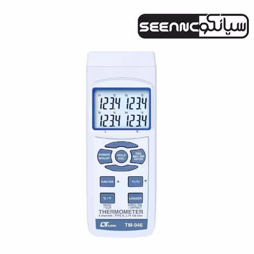 ترمومتر -دماسنج چهارکاناله لوترون مدل LUTRON TM-946