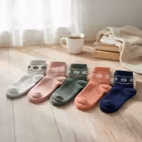 جوراب بوکله کوکو 5 رنگ صورت تکی