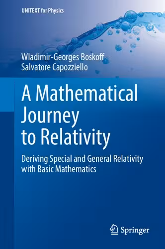 خرید و دانلود نسخه کامل کتاب A Mathematical Journey to Relativity