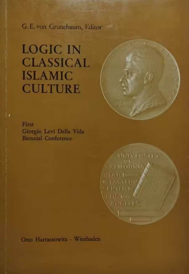 Logic in Classical Islamic Culture