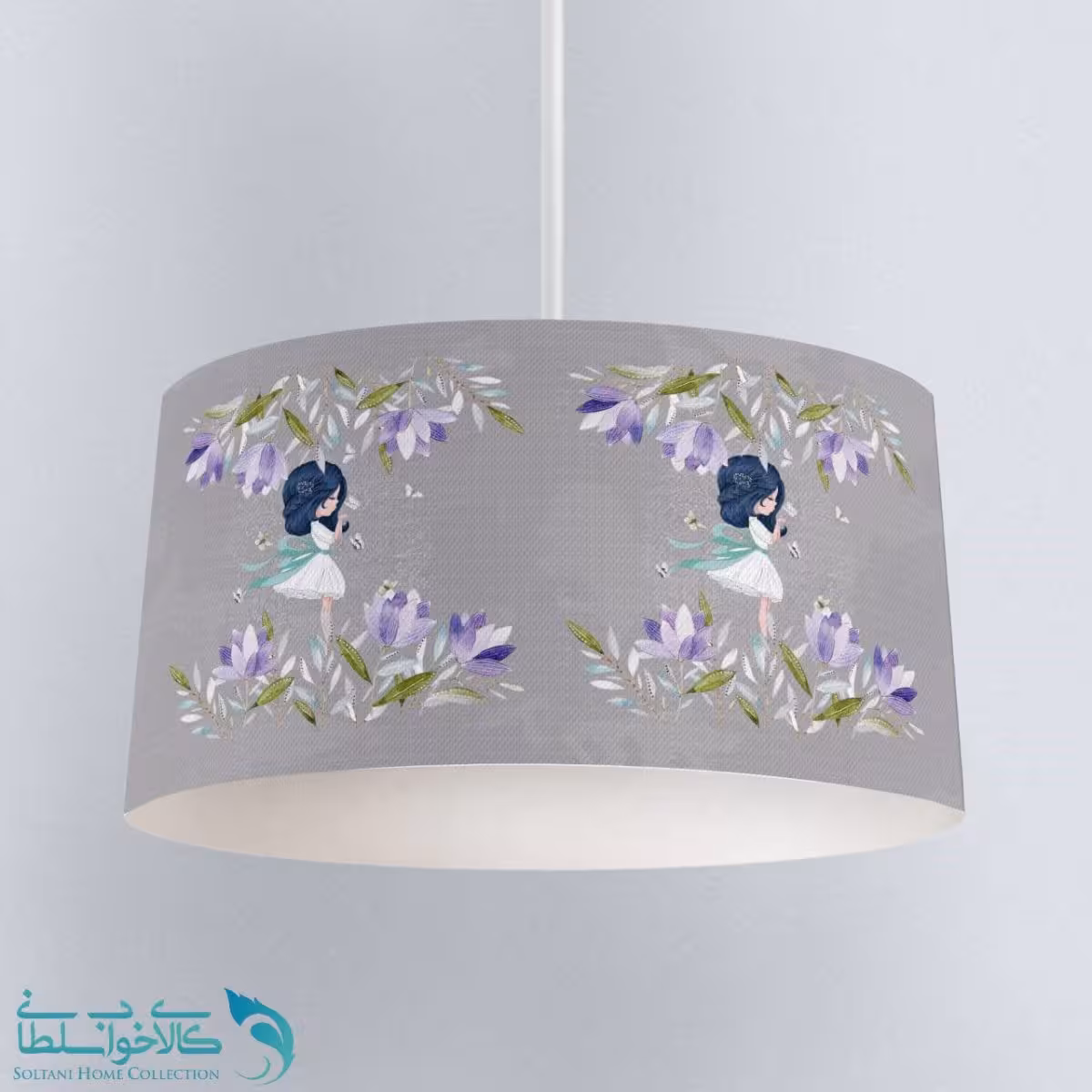 لوستر اتاق کودک طرح دخترک رویایی کد A1736