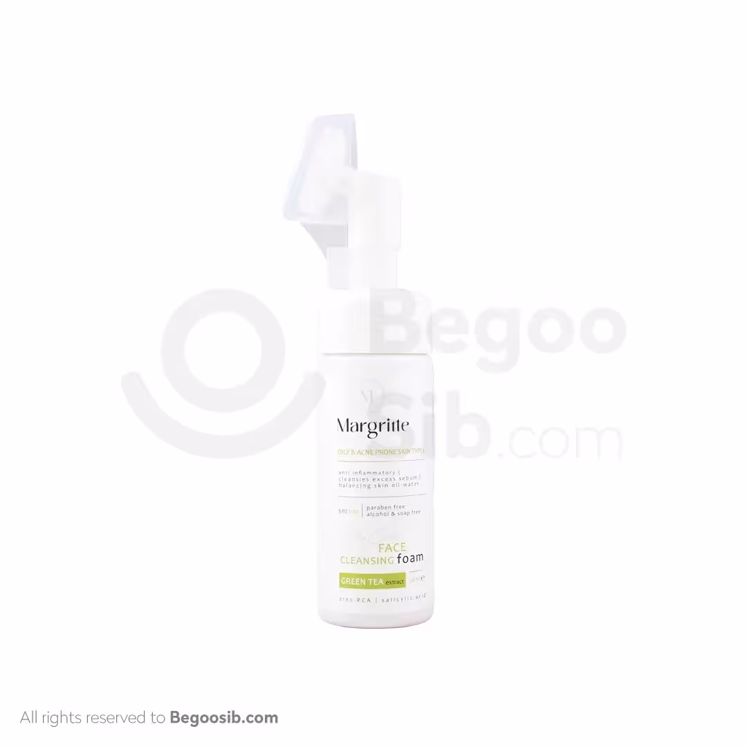 فوم شستشوی صورت مارگریت مناسب پوست چرب و مستعد آکنه 150 میلی لیتری