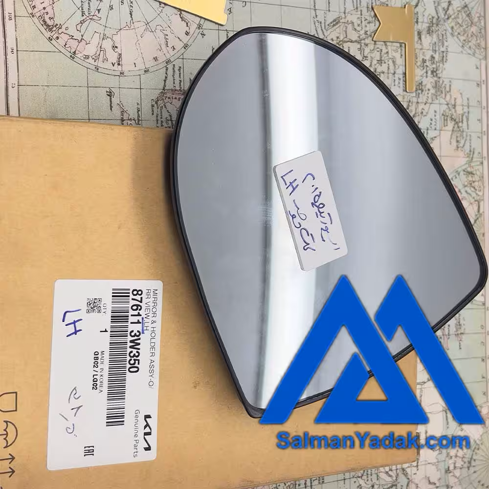 شیشه اینه اسپورتیج چپ 876113W350