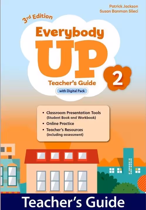 کتاب معلم اوری بادی آپ Everybody Up 2 Teacher’s Book 3rd
