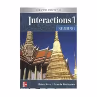 Interactions Reading 1 Silver Edition اینتراکشنز یک ریدینگ سیلور ادیشن