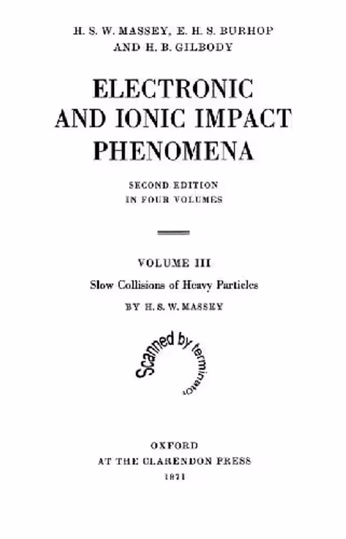 خرید و دانلود نسخه کامل کتاب Electronic and Ionic Impact Phenomena III
