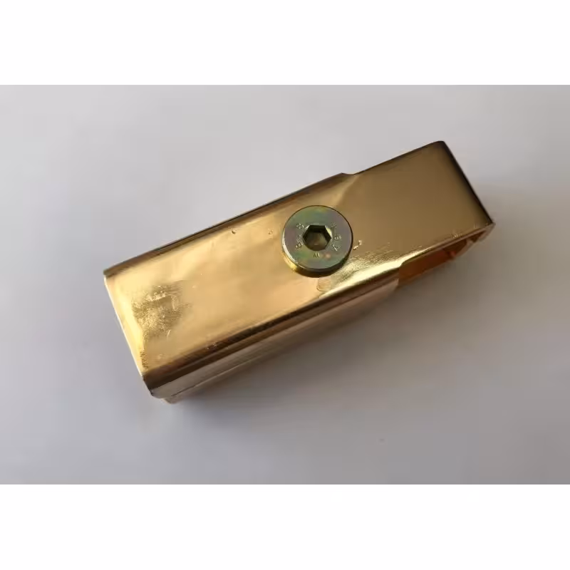 بست پروفیل(قوطی 25) طلایی یکطرفه