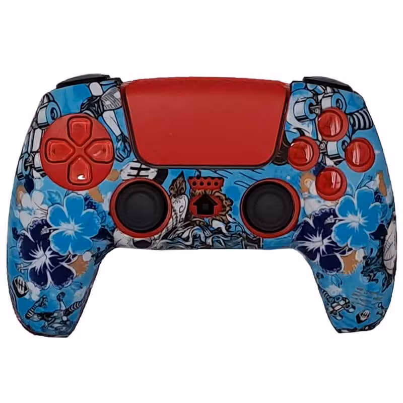 محافظ دسته PS5 طرح گل و مرگ